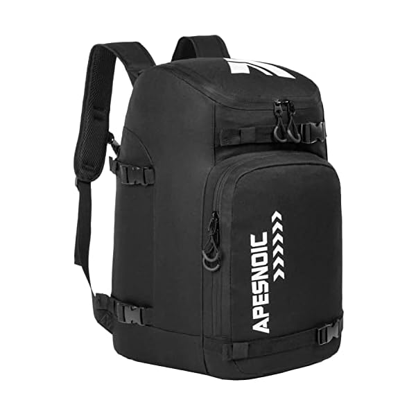 Ski-Boot-Bag-Ski-and-Snowboard-Boots-BackpackExcellent-for-Travel-with-Waterproof-Exterior-Bottom-for-Men-Women-and-Youth AIRTTUZ Ski Boot Bag - Ski and Snowboard Boots Backpack,Excellent for Travel with Waterproof Exterior & Bottom - for Men, Women and Youth.