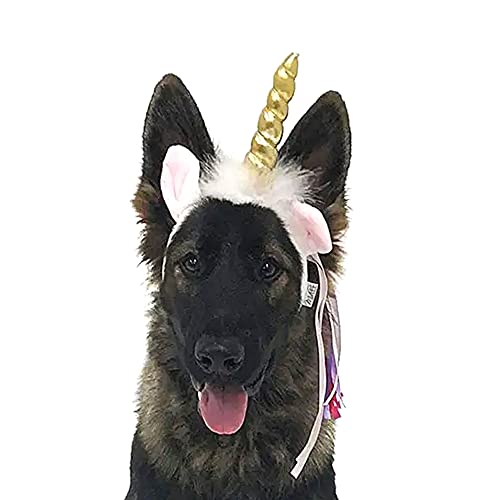 Midlee dog unicorn horn headband halloween costume large 6 Midlee dog unicorn horn headband halloween costume large - image 7
