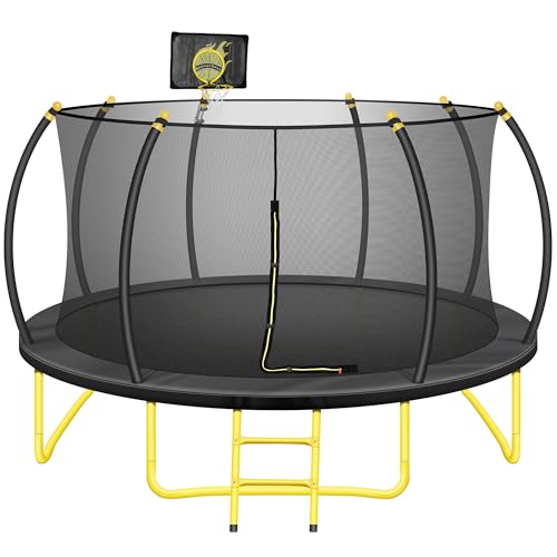 Jins&Vico 12Ft Pumpkin Trampoline thumb #7