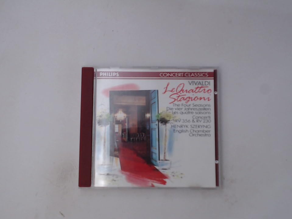 Vivaldi: Four Seasons, Concert [Audio CD] Szeryng, Henryk; English Chamber Orchestra;