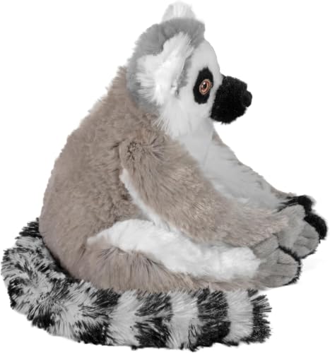 Peluche lémur à queue annelée Wild Republic de 30 cm en éco-responsable - 3