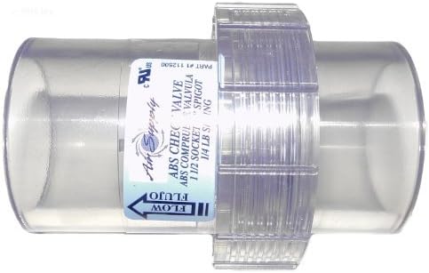 Air Supply Balboa Spa Check Valves 1 1-2in. Check Valve 3-32 LB Spring UL AS5001100