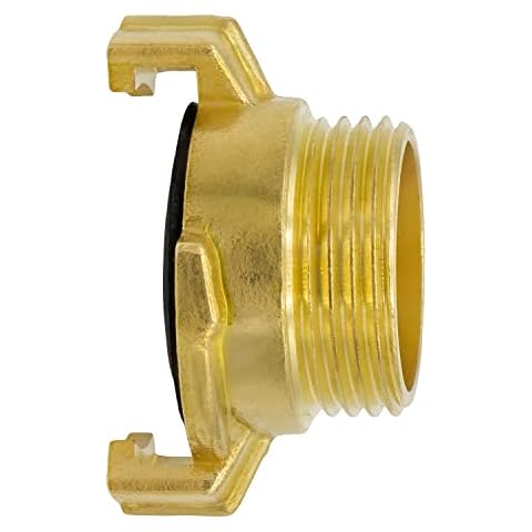Variosan Geka System plain brass quick coupling, male thread Cover