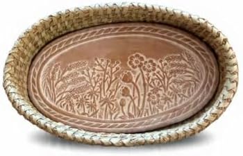 Bread Basket with Terracotta Warmer, Bread Basket for Serving, Si...