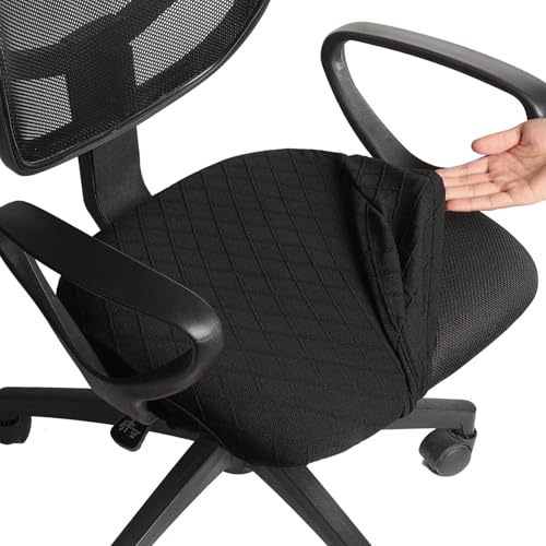 Melaluxe Stretch Jacquard Office Chair Cover, Removable...