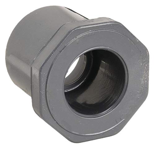 Nibco 837-339 4518 PVC Reducer Bushing, SPIG x Socket, 3
