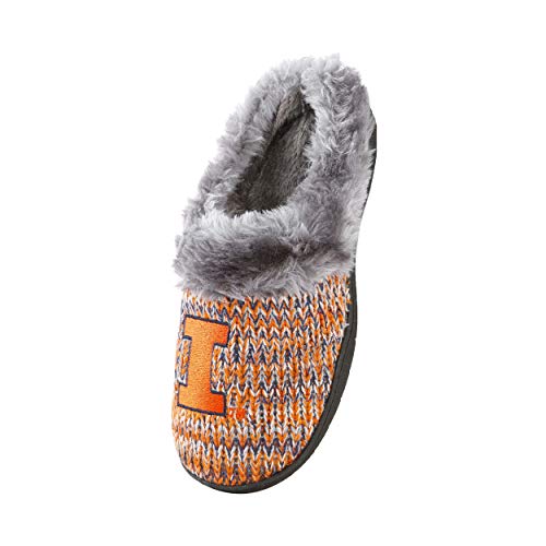 Image of FOCO Womens NHL Team Logo Peak Slide Slippers