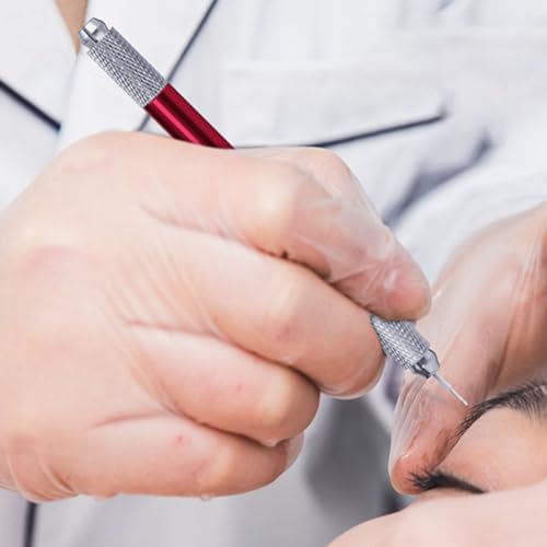 Lápiz de cejas doble punta portátil para retoques y diseño de cejas 4