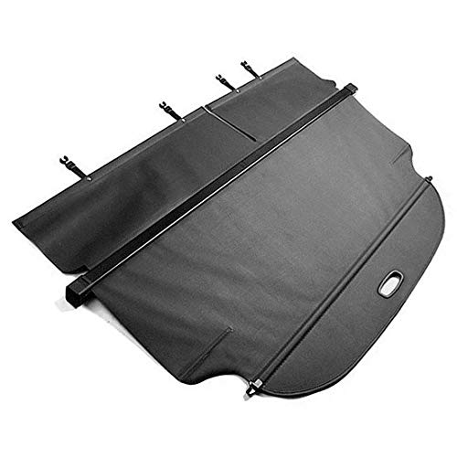 OREALTOOL Protezione Coperchio Portabagagli Copertura Bagagliaio Auto Baule Posteriore Pacco Ripiano Portaoggetti Cargo Cover Nero per 2006-2012