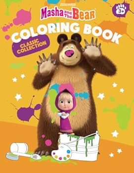 Paperback Masha and the Bear. Coloring book: Classic collection Book