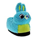 Happy Feet Slippers Officially Licensed Disney and Pixar Character and Figural Toy Story Lego Bunny Slippers for Men, Women, and Kids, As Seen on Shark Tank (Medium/Large)