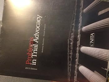 Paperback Problems in Trial Advocacy Book