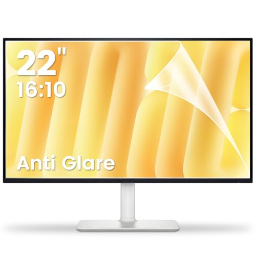 F FORITO 2-Pack 22 inch 16:10 Matte Anti Glare Computer Screen Cover, Anti Glare Eye Protection Film...