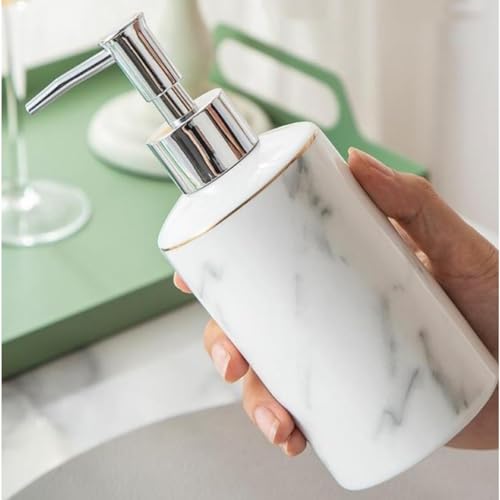Cerámica sanitaria: solucione el desorden del baño con este juego de 4 piezas para cepillo y taza 6