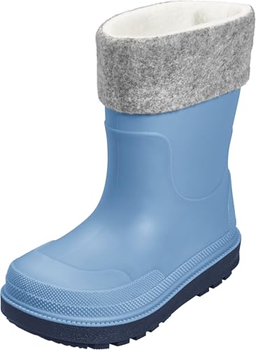 Playshoes Regenstiefel mit Futter (Herausnehmbar) Unisex Kinder...