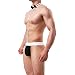 JFAN Hombre Sexy Pantalones Ropa Interior Hombre Sexy Corbata de Lazo Calzoncillos...