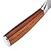 TONIFE 8-Inch Chef Knife with 7Cr17MoV High Carbon Stainless Steel Kitchen Knife with Natural Rosewood Handle