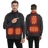 bosch beheizbare jacke damen 【Praktisch & Schmerzlindernd】-- Perfekt für den täglichen Weg zur Arbeit, Spaziergänge mit Ihrem Hund in der frischen Herbstluft, Heckgating für Ihre Lieblingsfußballmannschaft, das Tragen unter der Winterjacke oder sogar in einem viel zu kalten Büro! Fördern Sie die Durchblutung und lindern Sie Muskelschmerzen im Winter, ideal für Menschen, die an kalten oder regnerischen Tagen immer unter Knochenschmerzen leiden