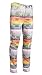 Enrica Men's Casual Fashion Stretchy Color Printed Cashew Straight Slim Fit Jeans, Color 879, 38