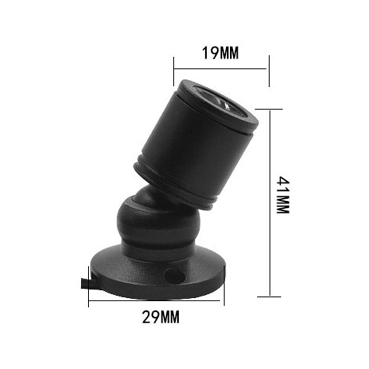 Mini Foco 4 en 1, Brillante, Regulable por USB, 5 V, iluminación de Acento para Interiores, para vitrinas, joyeros, porches, luz Blanca Positiva.