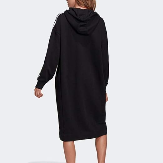 Amazon Co Jp アディダスオリジナルス Adidas Originals アディカラー クラシックス フード付きワンピース Gn27 Adicolor Classics Hooded Dress Black M Black ファッション