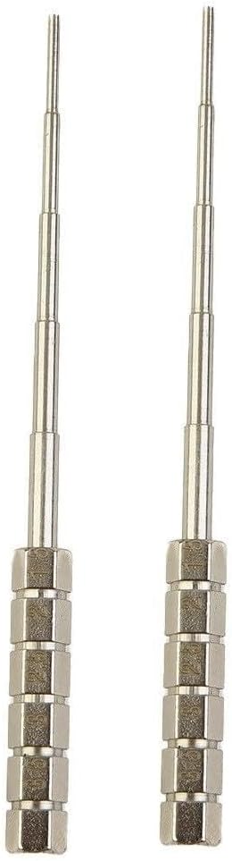 Stainless Steel Wire Winding Rod Set 2 Pieces For Precision Resistive Wire Wrapping On Jig Applications