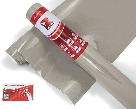 ORACAL 951 Tin Metallic 933 Premium Cast Film 2ft x 5ft Vinyl Film Sheet Roll - for Cricut, Silhouette Cameo, Craft and Sign Cutters