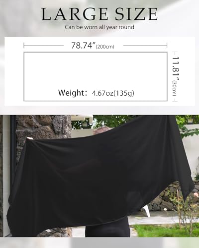 CHICGAL Women's Scarf Shawls and Wraps for Evening Dress Wedding Party Bridal Scarves Sarong Cover Ups4