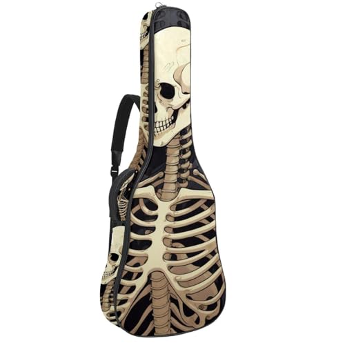 Housse guitare acoustique 104 cm sac transport basse tissu Oxford étanche