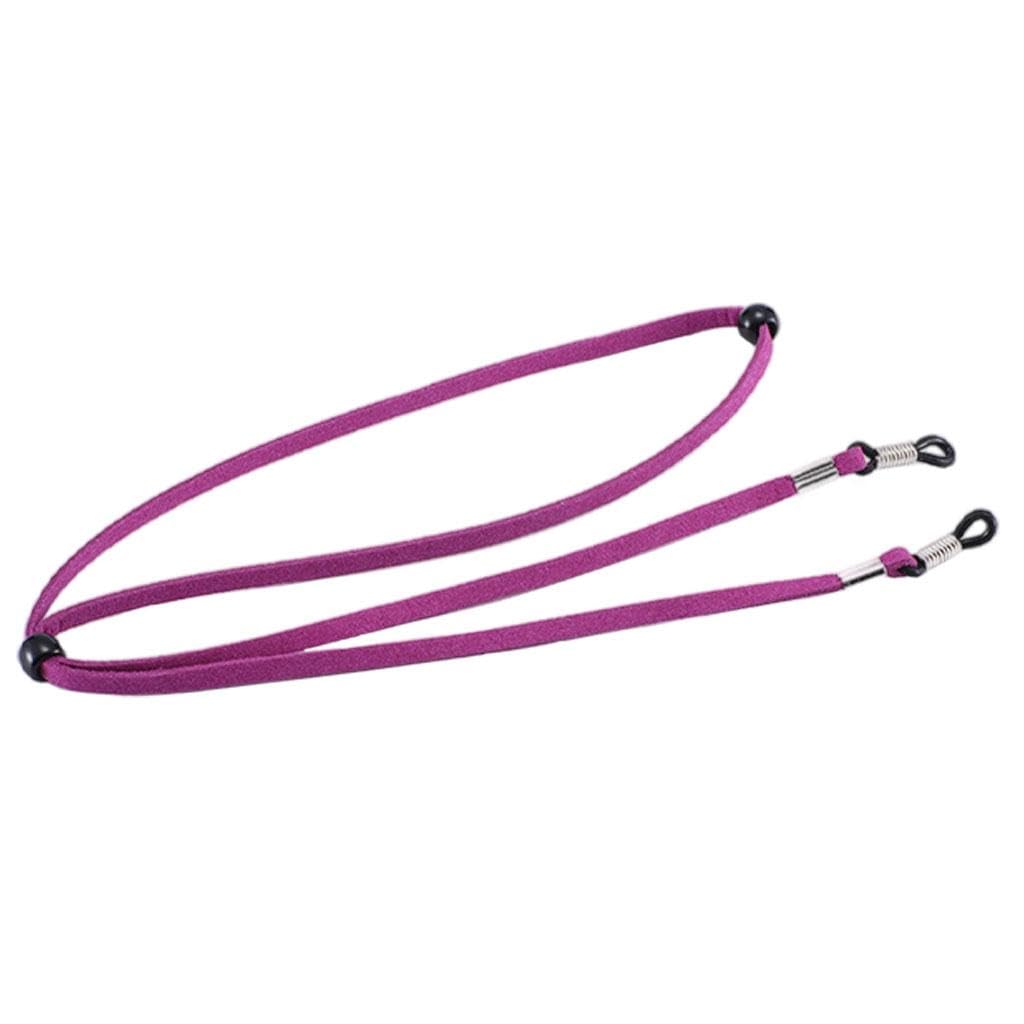 loom tree® eyeglass strap non-slip stretchy universal rope eyewear retainer sports purple | vision care | eyeglass straps & cords
