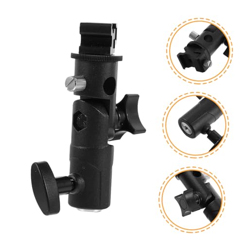Soporte para paraguas de flash DOITOOL ajustable de 180° para solucionar sombras en estudio 7