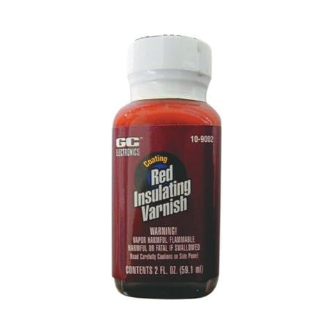 Coating, Bottle, Varnish, 2 OZ, RED Cover