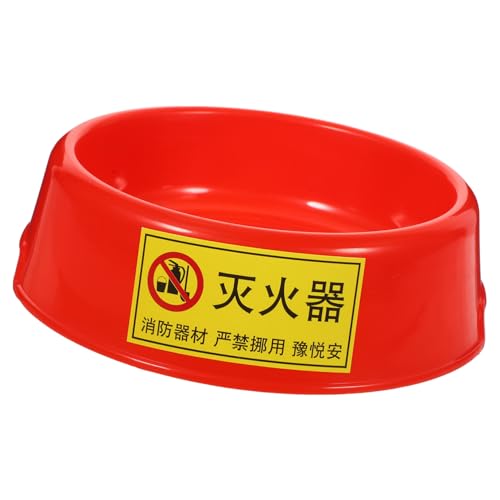 Sewroro 4kg Base Porte-extincteur Auto-Lumineux pour Extincteurs Support Portable pour Véhicules Et Camions Montage Facile Et Compact pour Sécurité Incendie