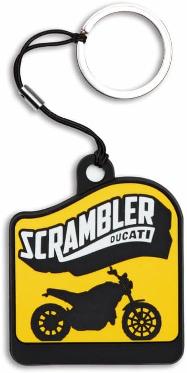Miniatura 1 de Ducati Llavero Scrambler, Amarillo
