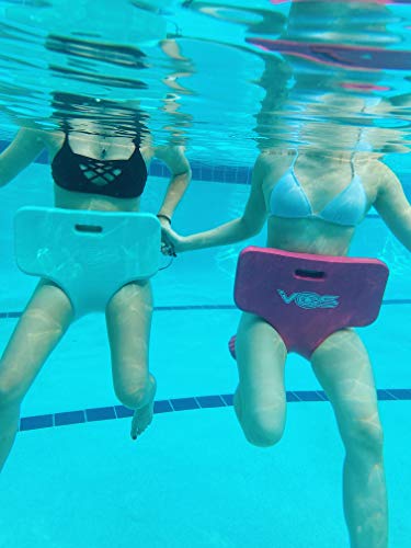 Vos Oasis Premium Water Solid Saddle Floats For Adults And Kids - 2 Pc Pack |Ultra Buoyant, Comfortable Floating Seats For Pool, Beaches, Lakes, Water Parks (Seafoam) #TOP5