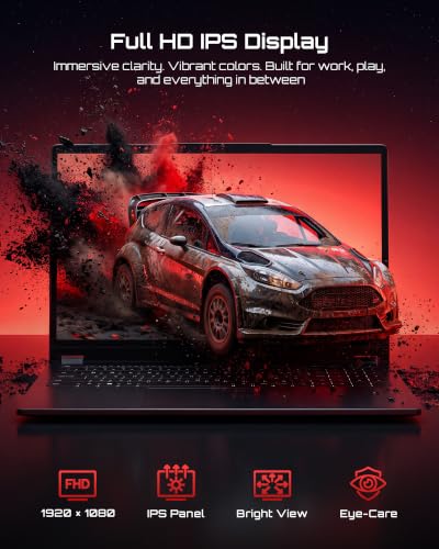 Image of 15.6 inch 2-in-1 Touchscreen Laptop with Windows 11, i3-10100Y, 16GB, 256GB SSD