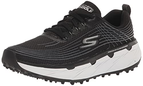 Skechers Women's Go Ultra Max Spikeless Golf Shoe, Black/White, 7.5 #TOP13