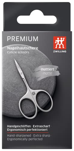 Ciseaux à cuticules ZWILLING à pointe tour pour une coupe ultra précise