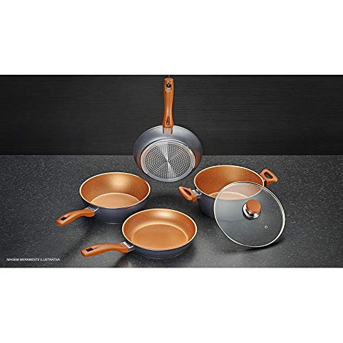 Panela Polishop - Sauté Grand - 24Cm - Cobre Edition | 24cm Cobre 6 Panela Polishop - Sauté Grand - 24Cm - Cobre Edition | 24cm Cobre - Imagem 6