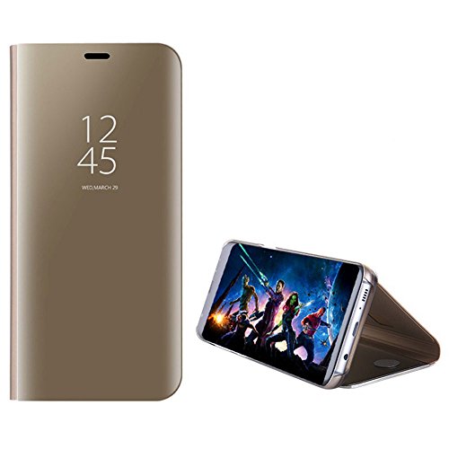 Capa de celular flip Hanbaili para Samsung Galaxy J7 Pro versão dos EUA 2017 capa inteligente e tela