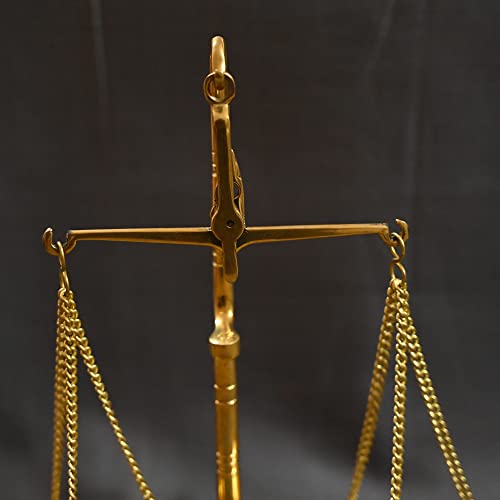 Diollo Apothecary Scale Vintage Brass Weight Scale Home Décor Antique Weight Balancing Scale Taraju, Design021 #TOP6