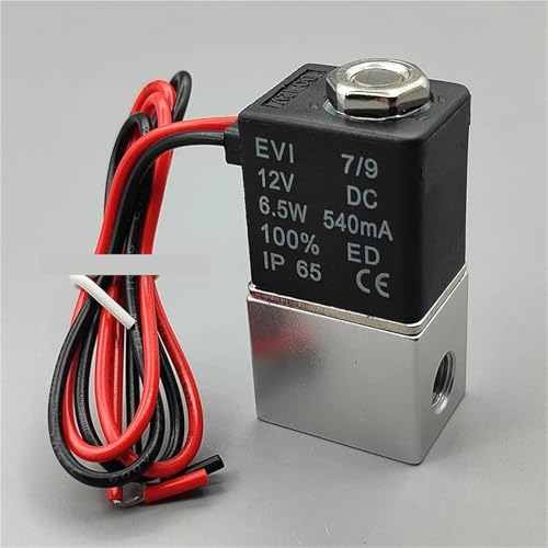 Électrovanne 2 voies normalement fermée vanne pneumatique 1/8 24V - 2