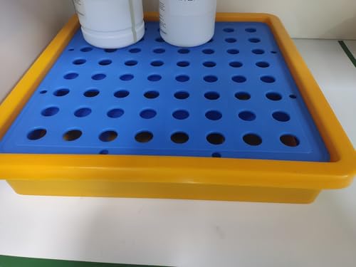 Palette plastique durable et bac de rétention robuste pour usage industriel - 3