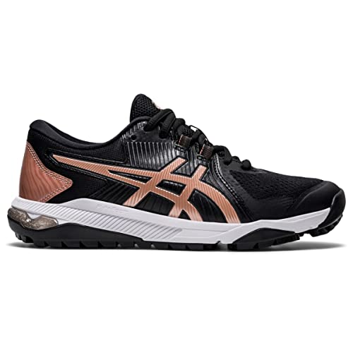 ASICS Women's GEL-Course Glide Golf Shoes, 10, BLACK/ROSE GOLD