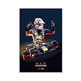 World Formula 1 Driver Max Verstappen Poster 5 Leinwand 