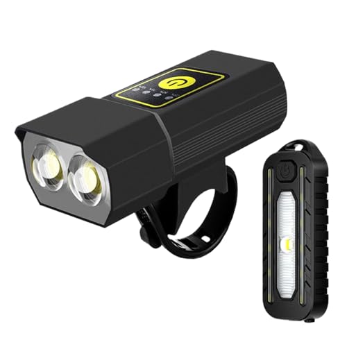 Éclairage vélo LED rechargeable USB lampe avant étanche pour VTT et scooter