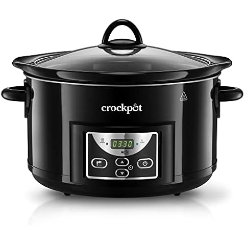 Crock-Pot Olla de Cocción Lenta Digital 4.7L Cover