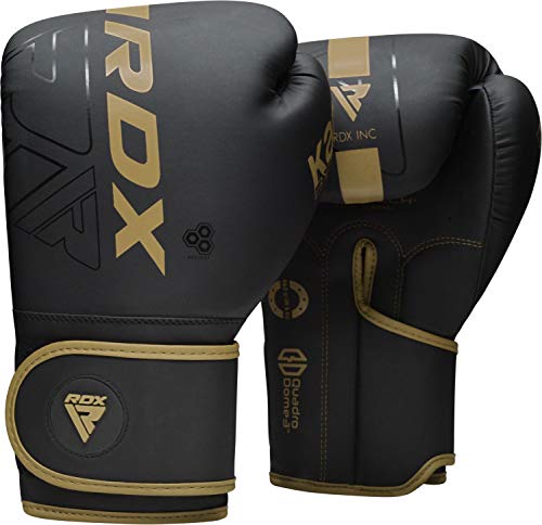 RDX Boxing Gloves, Pro Training Sparring, Maya Hide Leather, Muay Thai MMA Kickboxing, Men Women...