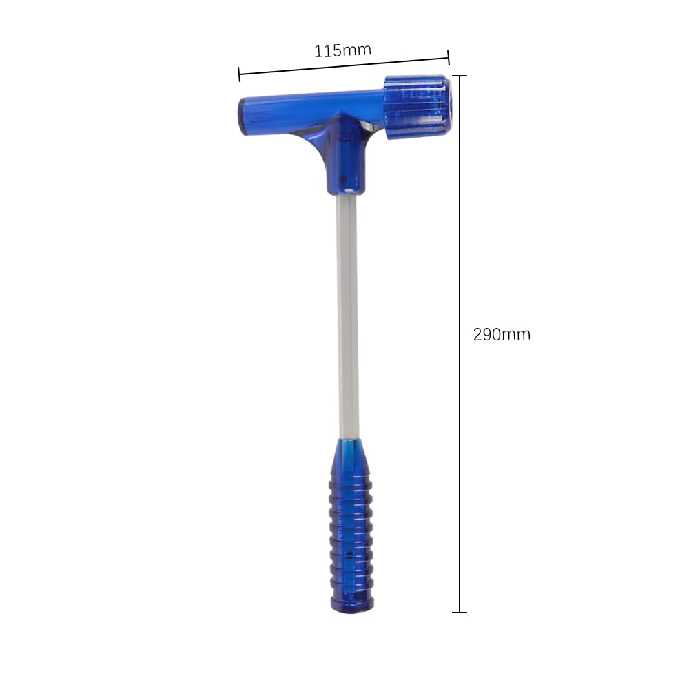 Martello estrattore con Tre Set di Utensili per la rimozione Manuale, Sicurezza, Professionale, Multifunzionale, per riparazioni, Officina, Blu