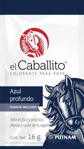 Listado de Ropa Azul los mejores 10. 45 el Caballito, el único Colorante en Polvo para ropa color Azul profundo ¡Revive y cambia el color de tu prenda favorita! Sobre con 16g